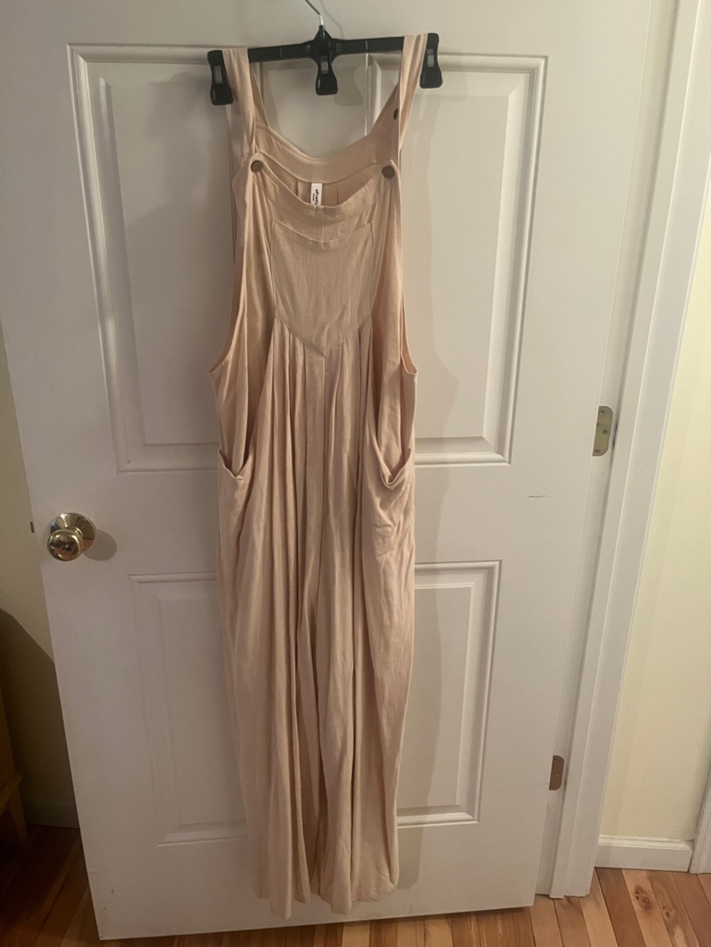 ePretty Neutral Beige Sleeveless Jumpsuit